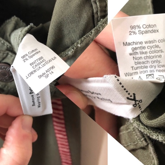 NWOT J. Crew Tuxedo Stripe Toothpick Ankle Jeans - Picture 7 of 8